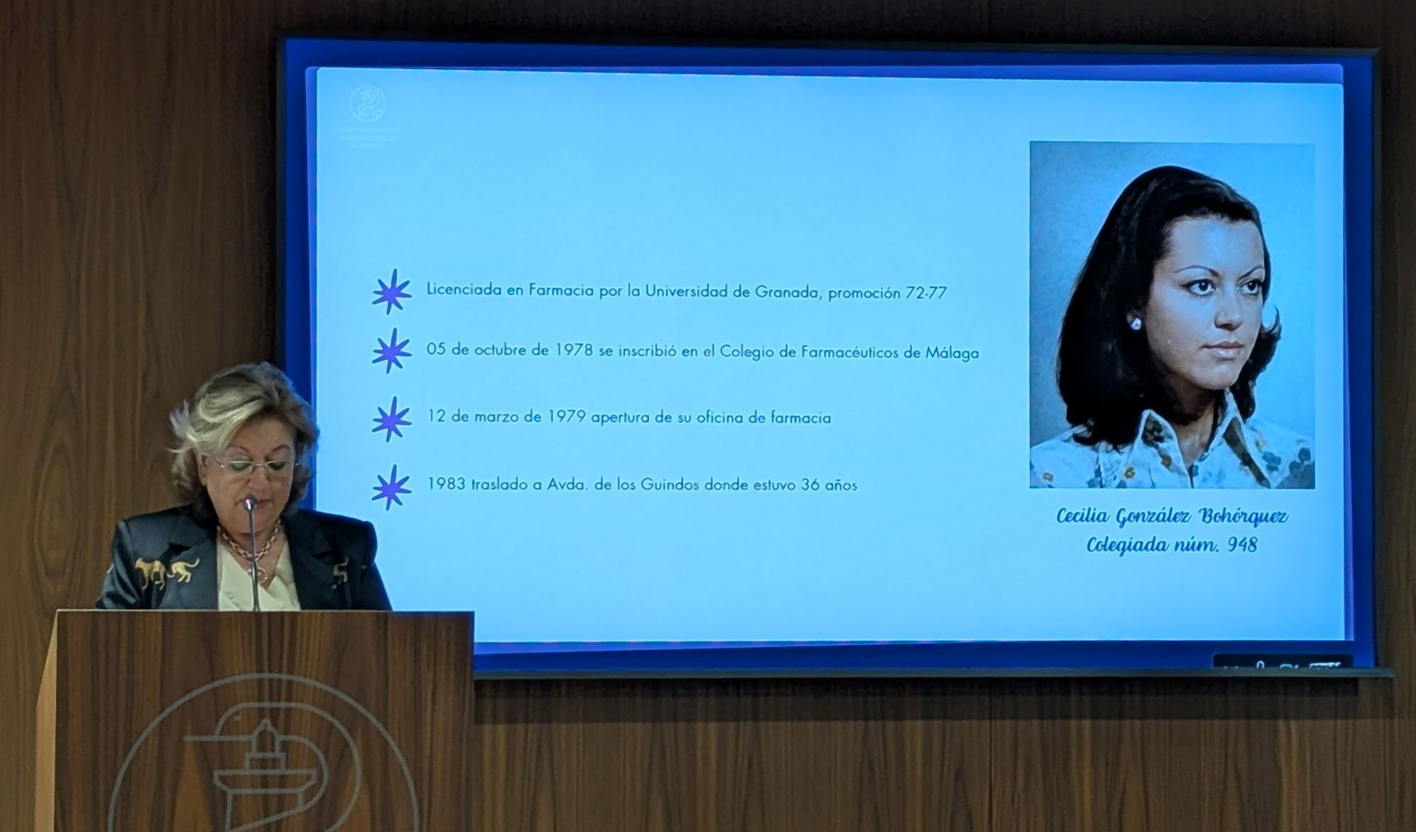 Premio Concepción Lazárraga farmaceutica gonzalez