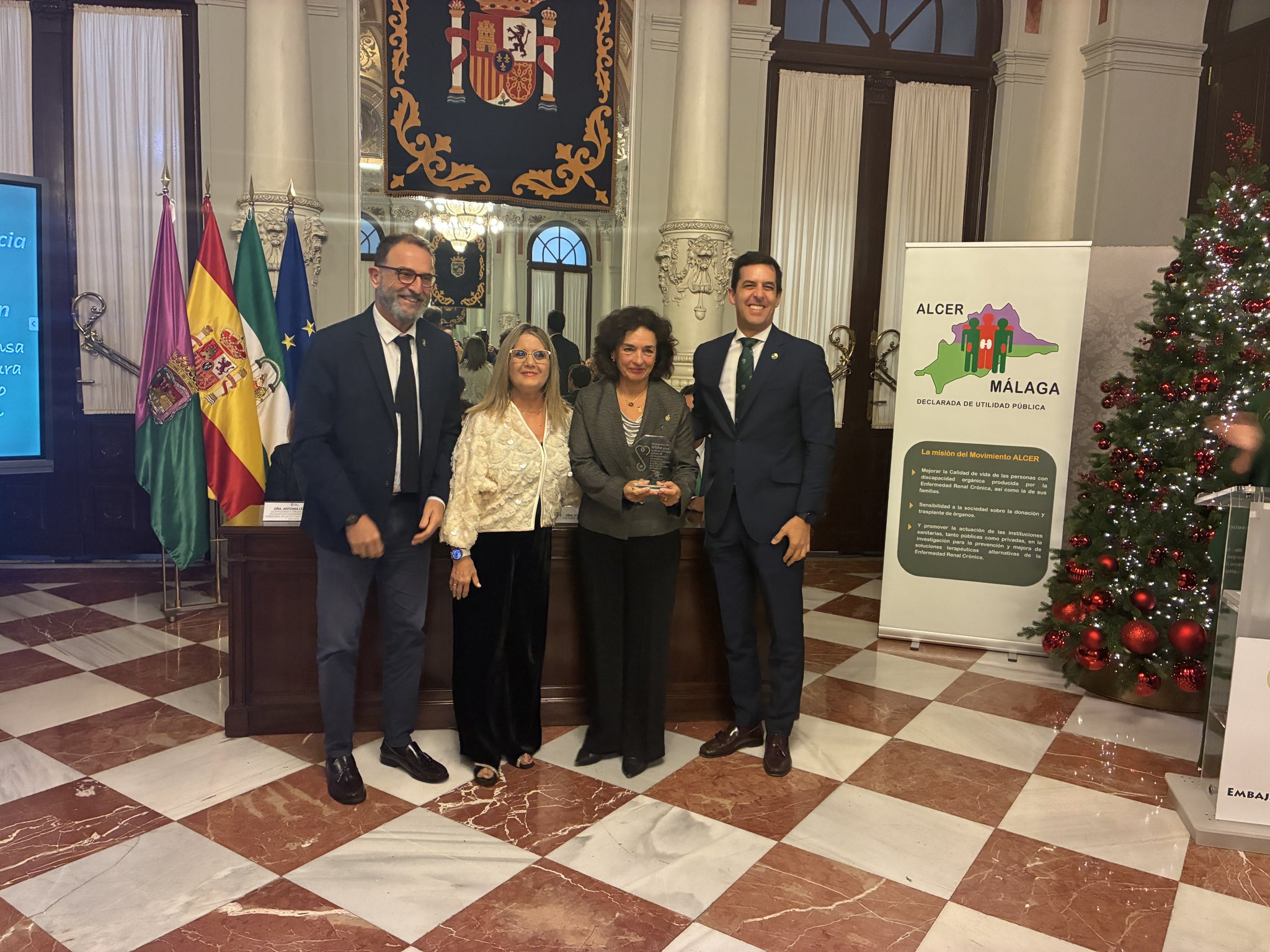 Premio Embajador de la Donación de ALCER Málaga 2025 icofma